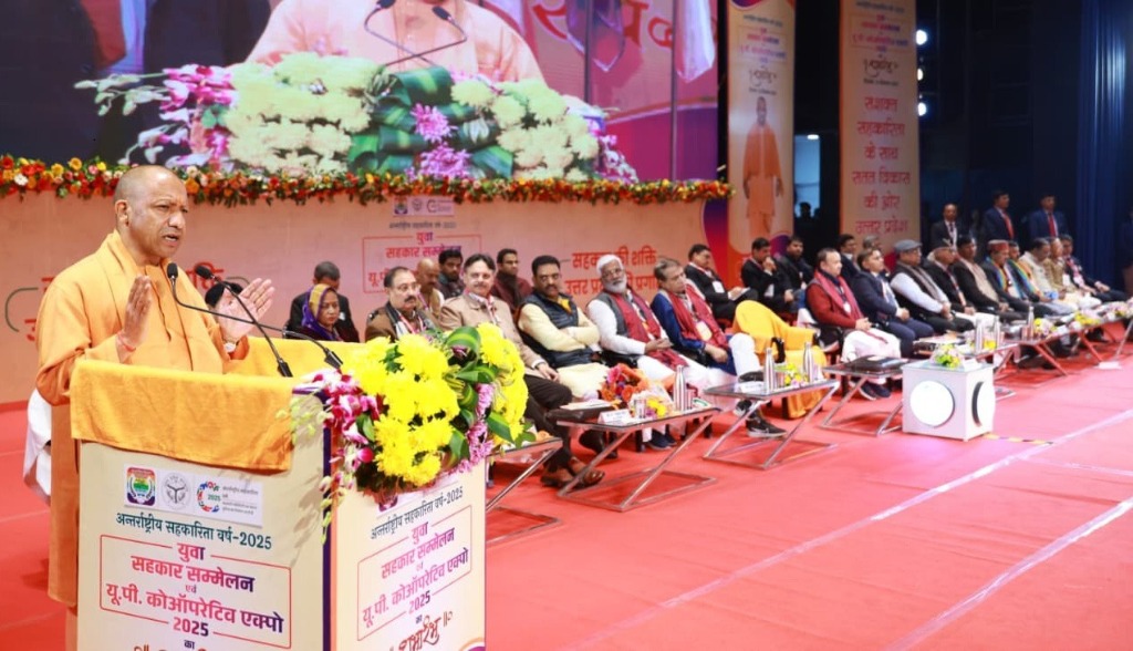 Hon'ble Minister at Sahakar Sammelan 2025